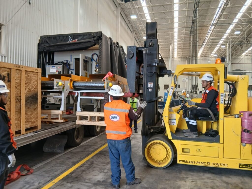 Servicios de millwright e instalación de maquinaria industrial en San Luis Potosí.
