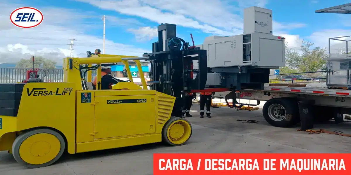 Especialistas en Rigging e Instalación de Maquinaria Industrial en la Región Noreste Carga y Descarga de Maquinaria