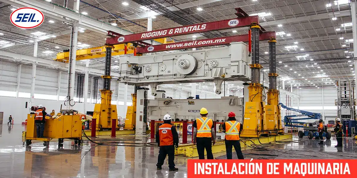 Especialistas en Rigging e Instalación de Maquinaria Industrial en la Región Noreste Instalación de Maquinaria