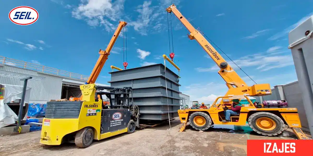 Especialistas en Rigging e Instalación de Maquinaria Industrial en la Región Noreste Izajes