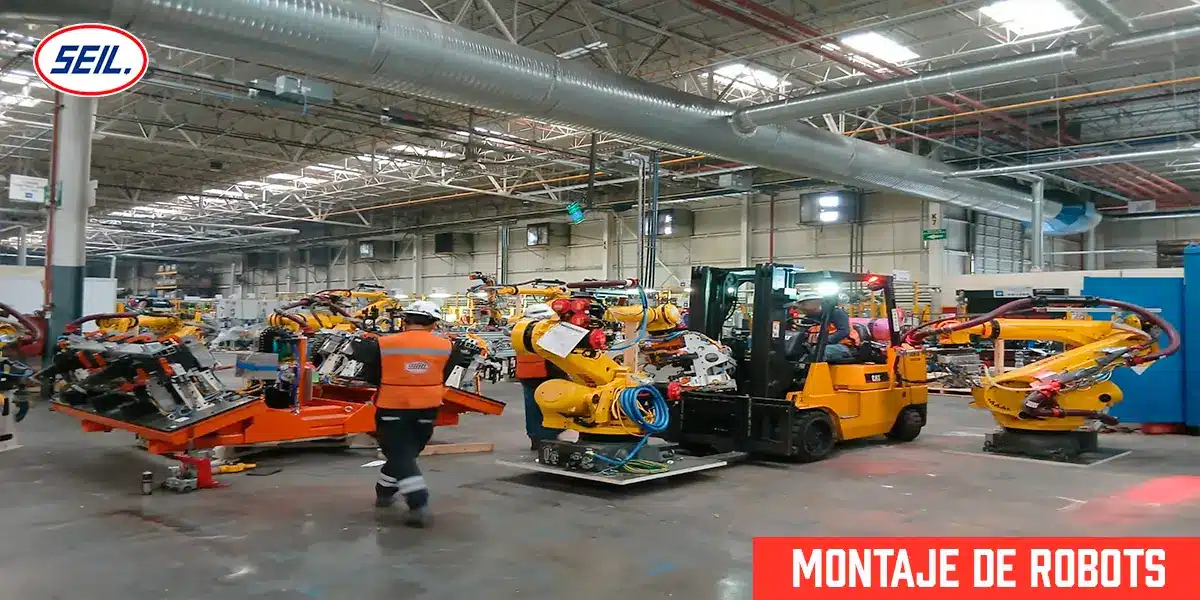 Especialistas en Rigging e Instalación de Maquinaria Industrial en la Región Noreste Montaje de Robots